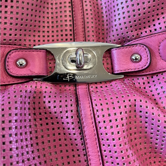 Y2K Pink/Purple Leather Large Purse - Picture 4 of 5